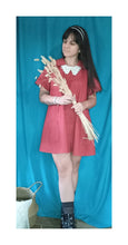 Cargar imagen en el visor de la galería, Lulú dress in red red wine
